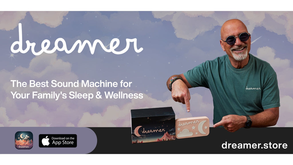 Dreamer™ Baby Sound Machine | 432Hz & 528Hz | Doctor-Endorsed | BPA-Free | No Subscription